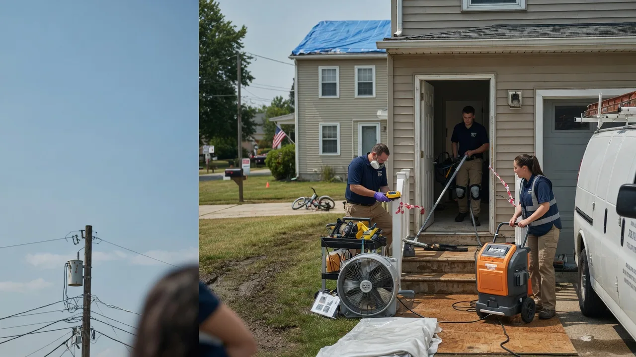 Water Damage Repair in Julian, WV near me
